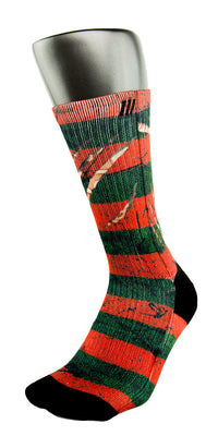 Freddy Krueger CES Custom Socks - CustomizeEliteSocks.com - 3