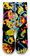 Galaxy Paisley Custom Elite Socks - CustomizeEliteSocks.com - 2