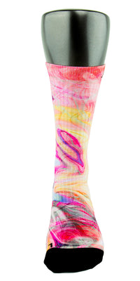 Galaxy Swirls CES Custom Socks - CustomizeEliteSocks.com - 2