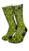 Jade Cascade Custom Elite Socks - CustomizeEliteSocks.com - 4