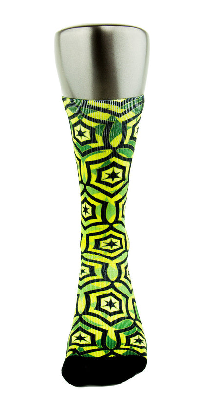 Jade Cascade CES Custom Socks - CustomizeEliteSocks.com - 2