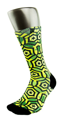 Jade Cascade CES Custom Socks - CustomizeEliteSocks.com - 3