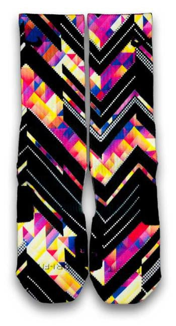Kaleido Xffects Custom Elite Socks - CustomizeEliteSocks.com - 2