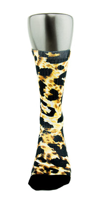 King Cheetah CES Custom Socks - CustomizeEliteSocks.com - 2