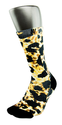 King Cheetah CES Custom Socks - CustomizeEliteSocks.com - 3