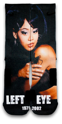Left Eye Custom Elite Socks - CustomizeEliteSocks.com - 1