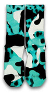 Leopard Camo Custom Elite Socks - CustomizeEliteSocks.com - 2