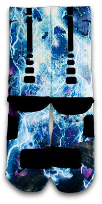 Lightning Blast Custom Elite Socks - CustomizeEliteSocks.com - 2