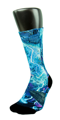 Lightning Blast CES Custom Socks - CustomizeEliteSocks.com - 3