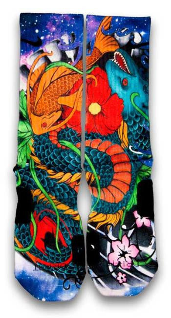 Metamorphosis Custom Elite Socks - CustomizeEliteSocks.com - 2