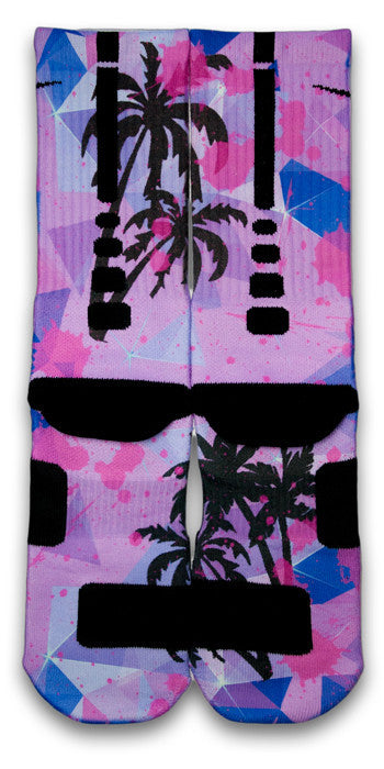 Miami Palms Custom Elite Socks - CustomizeEliteSocks.com - 3