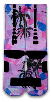 Miami Palms Custom Elite Socks - CustomizeEliteSocks.com - 3