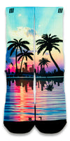Miami 305s CES Custom Socks - CustomizeEliteSocks.com - 1
