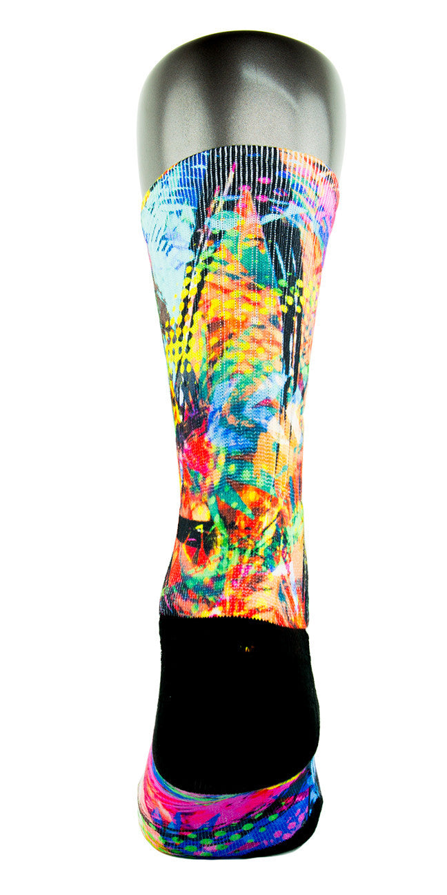 Miami Palms CES Custom Socks - CustomizeEliteSocks.com - 4