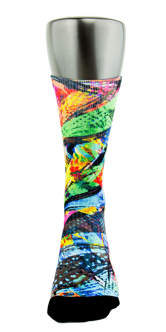 Miami Palms CES Custom Socks - CustomizeEliteSocks.com - 2