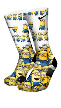 Minions Custom Elite Socks - CustomizeEliteSocks.com - 4
