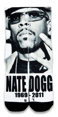 Nate Dogg CES Custom Socks - CustomizeEliteSocks.com - 1