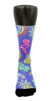 Neon Paradise CES Custom Socks