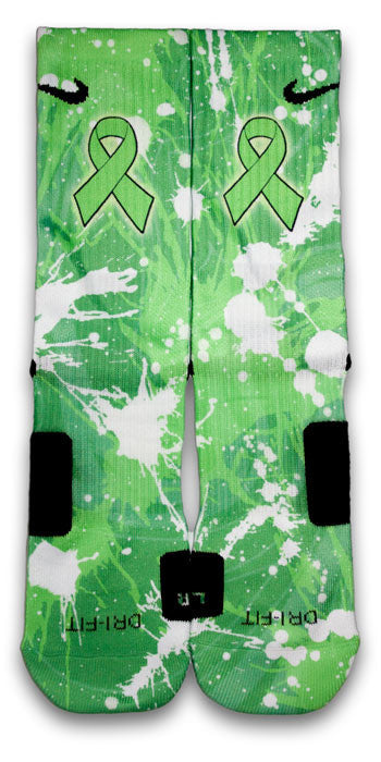 Non Hodgkin's Lymphoma Custom Elite Socks - CustomizeEliteSocks.com - 1