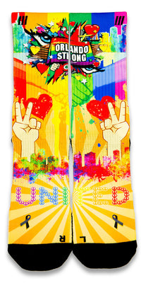 Orlando Strong CES Custom Socks - CustomizeEliteSocks.com - 1