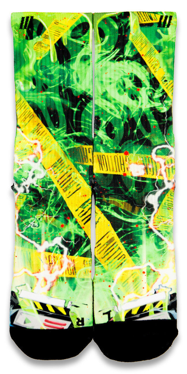 Ghostbusters CES Custom Socks - CustomizeEliteSocks.com - 1