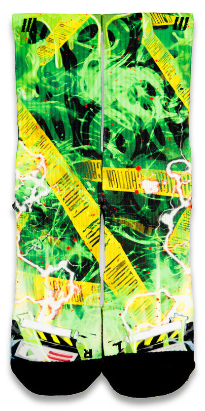 Ghostbusters CES Custom Socks - CustomizeEliteSocks.com - 1