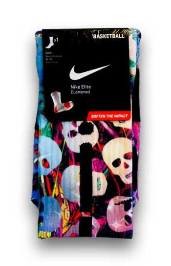 Psycho Skulls Custom Elite Socks - CustomizeEliteSocks.com - 1