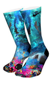 Into The Deep Custom Elite Socks - CustomizeEliteSocks.com - 4