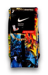 Solar Flares Custom Elite Socks - CustomizeEliteSocks.com - 1