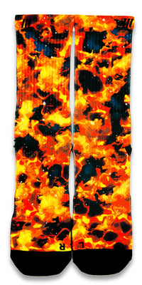 Solar Flares CES Custom Socks - CustomizeEliteSocks.com - 1