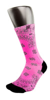 South Beach Bandana CES Custom Socks - CustomizeEliteSocks.com - 3