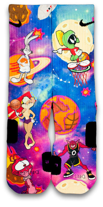 Space Jam Custom Elite Socks - CustomizeEliteSocks.com - 1