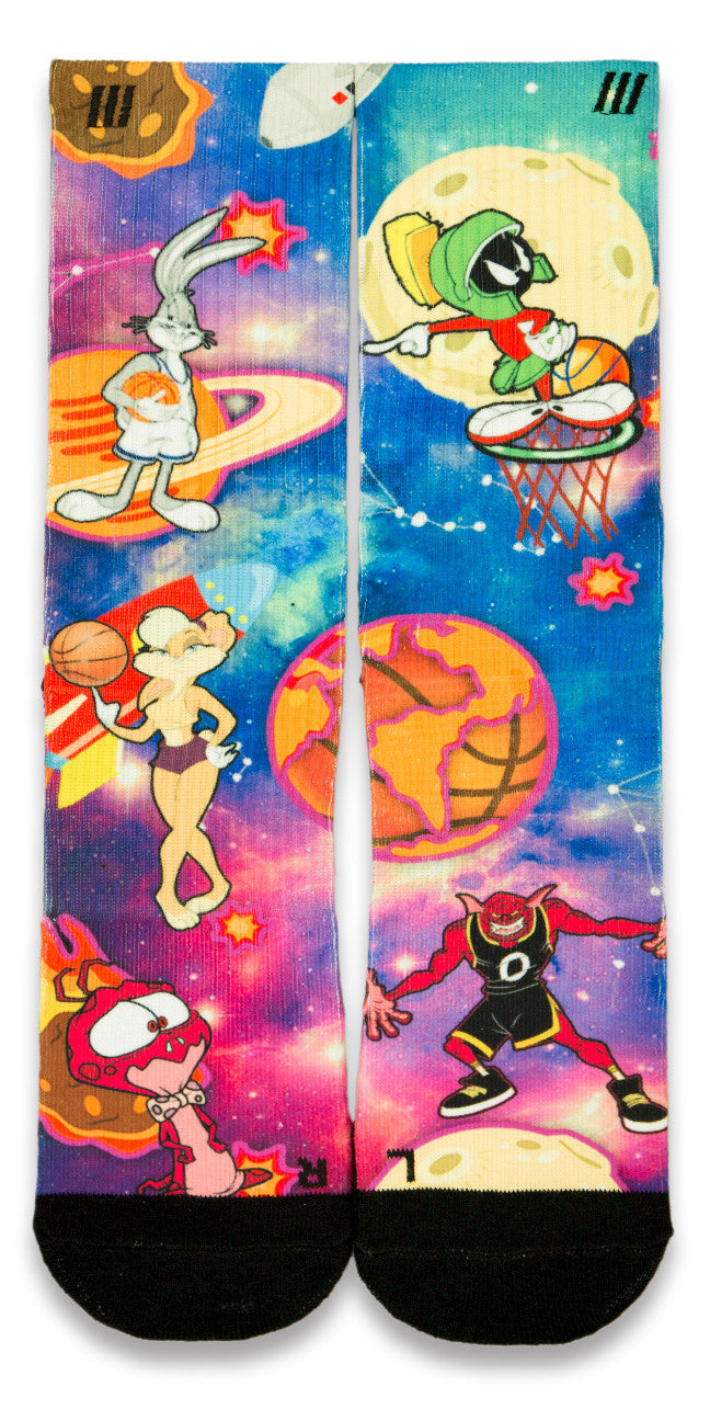 Space Jam CES Custom Socks - CustomizeEliteSocks.com - 1