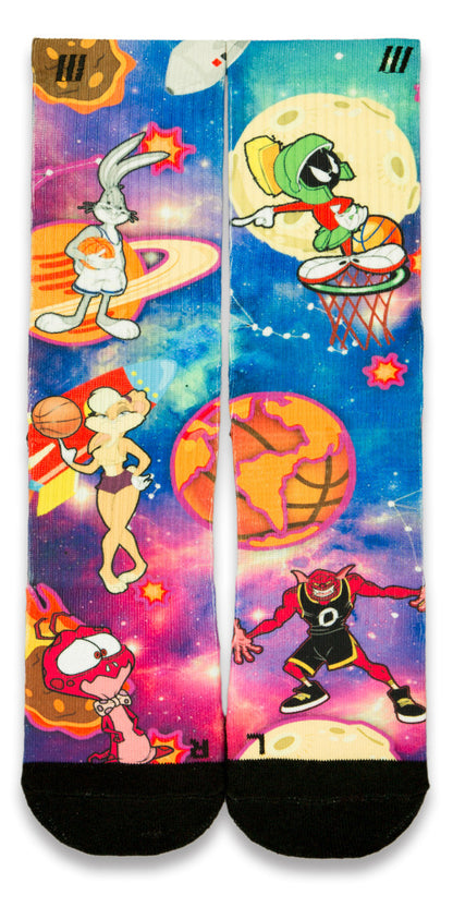 Space Jam CES Custom Socks - CustomizeEliteSocks.com - 1