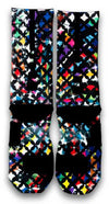 Spectrogram Custom Elite Socks - CustomizeEliteSocks.com - 3