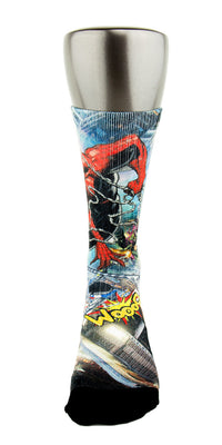 Spiderman 2 CES Custom Socks - CustomizeEliteSocks.com - 2