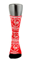 Sriracha CES Custom Socks - CustomizeEliteSocks.com - 2