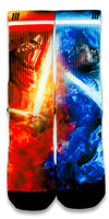 Star Wars VII CES Custom Socks - CustomizeEliteSocks.com - 1