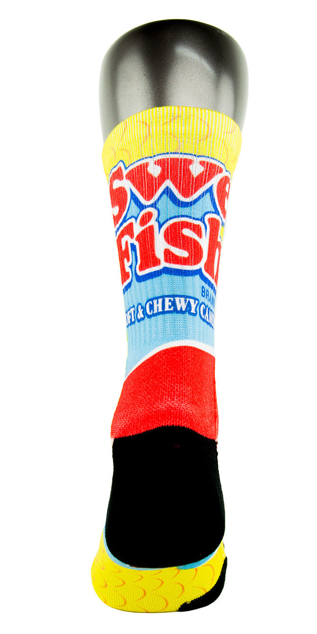 Swedish Fish CES Custom Socks - CustomizeEliteSocks.com - 4