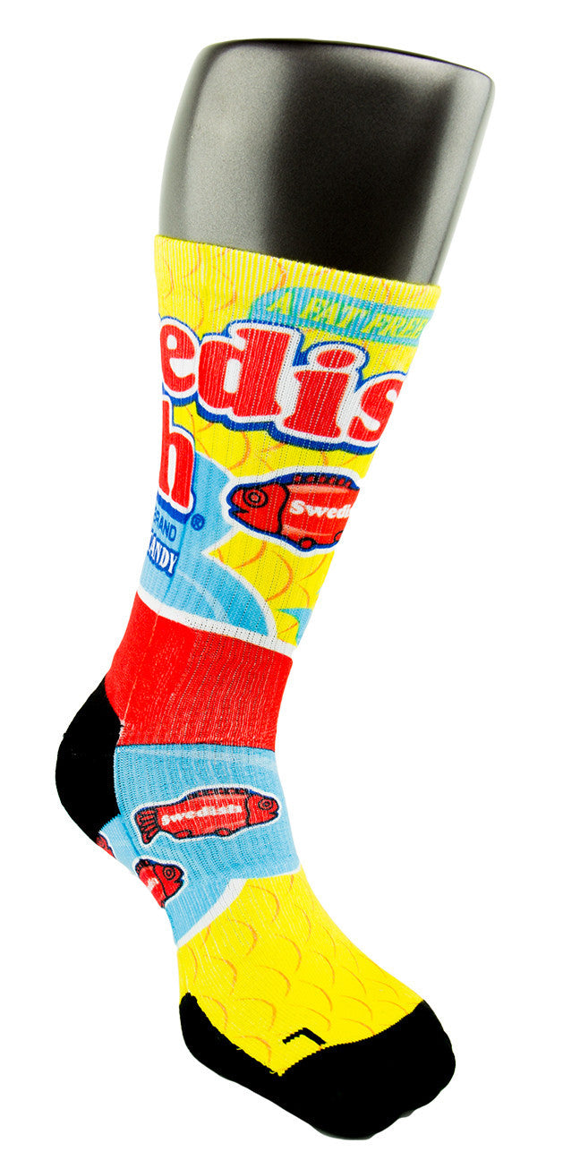 Swedish Fish CES Custom Socks - CustomizeEliteSocks.com - 3