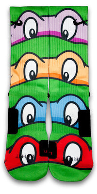 TMNT Custom Elite Socks - CustomizeEliteSocks.com - 1