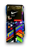 The Purple Grid Custom Elite Socks - CustomizeEliteSocks.com - 2