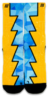 The Diamond Blueprint CES Custom Socks - CustomizeEliteSocks.com - 1