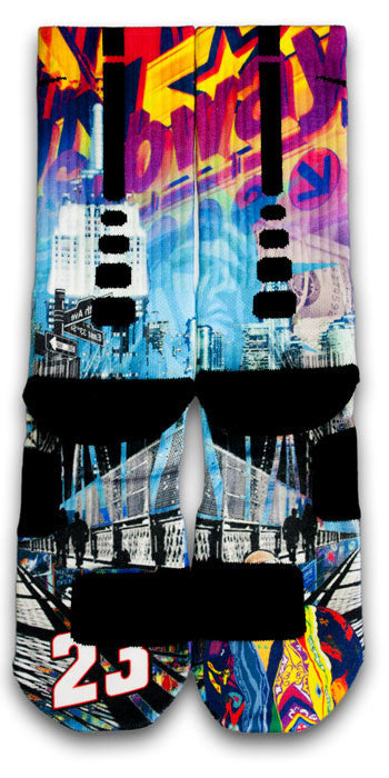 The Empire City Custom Elite Socks - CustomizeEliteSocks.com - 2