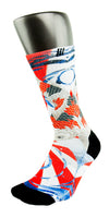 The Rising Koi CES Custom Socks - CustomizeEliteSocks.com - 3