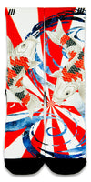 The Rising Koi CES Custom Socks - CustomizeEliteSocks.com - 1