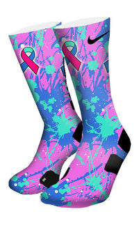 Thyroid Cancer Custom Elite Socks - CustomizeEliteSocks.com - 4