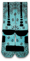 Tiffany Bandana Custom Elite Socks - CustomizeEliteSocks.com - 2