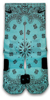Tiffany Bandana Custom Elite Socks - CustomizeEliteSocks.com - 1