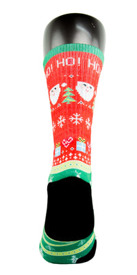 Ugly Christmas Sweater CES Custom Socks - CustomizeEliteSocks.com - 4